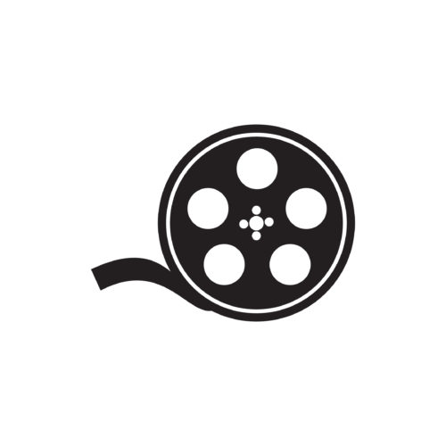 Clipart of a film reel