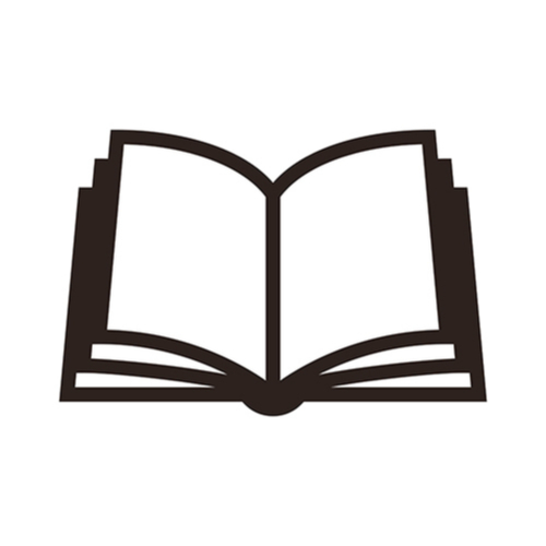 Icon of an open book